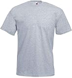 Fruit of the Loom Valueweight T, Größe:XL;Farbe:Heather Grey XL,Heather Grey