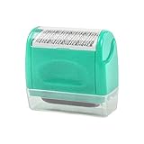 Identitätsdiebstahl-Stempel Datenschutz Rollstempel Selbstfärbender Roller Schutz 3,5 cm Selbstfärbender Nachfüllpack Perfekt Für Datenschutz - Rot, Grün, Heikle, Persönliche Daten Unkenntlich M