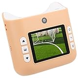 Sofortbildkamera für Kinder 12MP Dual Shot Kleines Kameraspielzeug mit 2Rollen Thermodruckerpapier als Spielzeuggeschenke für Mädchen und Jung