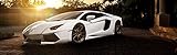 XYYHJK DIY 5D Diamond Painting Bilder Lamborghini Aventador car Poster Kinder und Erwachsene Diamant gemälde Art Set runde vollbohr Crystal Strass Stickerei kunsthandwerk für Home Wand Decor 40x60