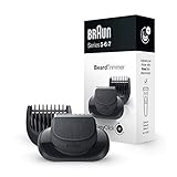 Braun EasyClick Barttrimmer-Aufsatz für Rasierer Herren, kompatibel mit Series 5, 6 und 7 Elektrorasierer (Rasierer Modelle ab 2020)