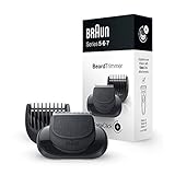 Braun EasyClick Barttrimmer-Aufsatz für Rasierer Herren, kompatibel mit Series 5, 6 und 7 Elektrorasierer (Rasierer Modelle ab 2020)