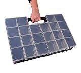 XXL Organizer 59x39,5x10cm Sortimentskasten Schraubenbox Bastelbox Aufbewahrung