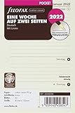 Filofax Pocket 1 Woche auf 2 Seiten cotton cream (deutsch)2022 22-68258