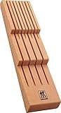 ZWILLING Messerhalter für Schubladen, Schubladen-Einsatz, Für 8 Messer, 41 x 10,8 x 4,8 cm, H