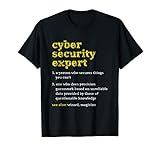 Cyber Security Expert Definition Computer Geek T-S