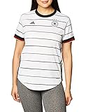 adidas Damen T-Shirt DFB H JSY W, Blanco, L, EH6102