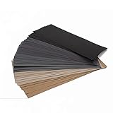 WSWJDW 10pcs Wet Dry Sandpaper 9x3.6inches Sanding Sheets Waterproof Sand Paper for Automotive Wood Sanding Car Metal Plastic Polishing,4000 g