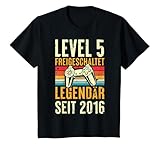 Kinder Level 5 Jahre Geburtstagsshirt Junge Gamer 2016 Geburtstag T-S