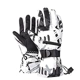 Winterski Handschuhe, wasserdichte thermische Handschuhe Touchscreen Snowboardhandschuhe, für Snowboarden Wandern Outdoor Sports-1Pair XL
