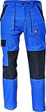 DINOZAVR Max Neo - Herren Arbeitshose Bundhose/Cargohose Baumwolle Blau 46