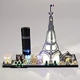 FYHCY LED Licht-Set für Lego Architecture Paris 21044, Beleuchtung Lichtset Kompatibel mit Lego Architecture Paris (Nicht Enthalten Lego Modell)