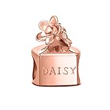 NINAQUEEN Charm für Pandora Charms Armband Rose vergoldet Parfum Geschenk für Frauen Silber 925 Zirkonia Antibakterielle Eigenschaften Schmuck Damen mit Schmuckk