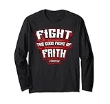 Fight The Good Fight of Faith Christian Vers 1 Timothy 6:12 Lang