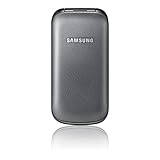 Samsung E1190 Handy (3,6 cm (1,43 Zoll) Display, Dual-Band) titan gray