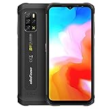 Ulefone Armor 12 5G Outdoor Smartphone ohne Vertrag，Dimensity 700 8GB+128GB, 6,52'' Android 11 IP68 IP69K Robustes Handy,48MP Quad-Rückfahrkamera, HiFi-Lautsprecher, GPS NFC Kabelloses Laden Schw