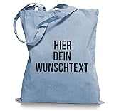 Stoffbeutel Jutebeutel mit Wunschtext/Selber gestalten mit dem Amazon T-Shirt Designer/Beutel Druck/Designertool Tragetasche/Bag/Jutebeutel WM1-skyb
