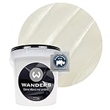 Wanders24®️ Metall-Optik (1 Liter, Perlmutt) Wandfarbe Metallic - zum Spachteln im Metallic Look - in 17 edlen Farbtönen erhältlich - Made in Germany