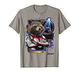 Marvel Avengers Endgame Rocket Logo Graphic T-S