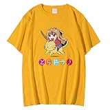 Toradora Tshirt Herren Damen Kleidung Sommer Anime Cosplay Tops Unisex Manga Streetwear Hip Hop