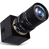 Svpro USB Kamera 5-50mm Zoom Objektiv Manueller Fokus Webcam 720P HD 1280x720 USB2.0 Security Systems CCT-Kamera mit OV9712 Sensor Überwachung Machine Vision Kamera UVC