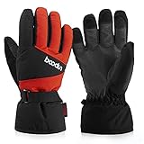 Arcweg Handschuhe Kinder Jungen Winter Warm Winterhandschuhe Skihandschuhe Fahrradhandschuhe Mädchen rutschfest Wasserdicht Gloves Laufhandschuhe Fingerhandschuhe Sport Wandern Laufen Sk