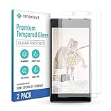 smartect Schutzglas kompatibel mit Sony Xperia Z5 Compact [2 Stück] - Tempered Glass mit 9H Härte - Blasenfreie Schutzfolie - Anti-Kratzer Display