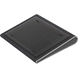 Targus Laptop Kühler Cooling Pad mit 2 Ventilatoren für Notebooks bis 17', ergonomischer und komfortabler belüfteter Laptop Ständer – Schwarz, AWE55GL