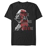 Star Wars Men's Short Sleeve Classic Fit T-Shirt, Black, XXL