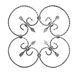 UHRIG ® NEU! Schmiedeeisen Ornament Gitter Fenstergitter Stahl Eisen geschmiedet #552