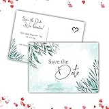 25 save the date Karten Hochzeit Wir heiraten Einladung Wedding Hochzeitsfeier Save the Date Postkarten H