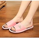 ypyrhh Damen Herren Zehentrenner Sommer,Paare,Bettwäsche,rot-gleitende,wasserdichte Hausschuhe-Weinrot_39-40,Damen Classic Vintage F