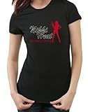#1 Castle Nicky Heat T-Shirt, TV Serie Fanshirt, M, Ladies schw