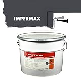 Impermax hochwertige flüssige Teichfolie - Graphitgrau RAL 7024-2,5 kg