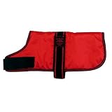 Animate Wasserfester Hundemantel (45cm) (Rot)