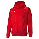 Puma Herren teamGOAL 23 Training Rain Jack Regenjacke, Red-Chili Pepper, S