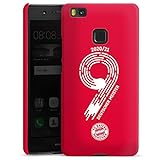 DeinDesign Premium Case kompatibel mit Huawei P9 Lite (2016) Smartphone Handyhülle Hülle matt FC Bayern München Fanartikel M