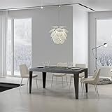 Itamoby, Ausziehbarer Tisch aus Beton 90 x 160 cm verlängert, 264