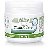 AniForte Denta Clean & Care Zahnpflege Pulver für Hunde & Katzen 300g - Hunde zahnsteinentferner, gegen mundgeruch bei Katzen, mundgeruch Hund, gegen mundgeruch bei Hunden, zahnpflege für H