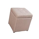 TBSHX Hocker Samt, Puff Hocker Couch Hocker Schminkstock Aus Holz Für Das Wohnzimmer sitzhocker mit stauraum sitzbox