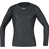 GORE WEAR Langärmliges Herren Unterzieh-Shirt, Multisport, GORE WINDSTOPPER, L, Schw