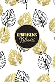 Geburtstagskalender: Buch zum Eintragen von Geburtstagen, Jahrestagen und Adressen | a5 Planer und Ewig