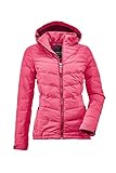 Killtec Damen Skane WMN Quilted Jckt A Jacke In Daunenoptik Mit Abzippbarer Kapuze, Himbeere, 44