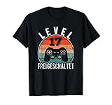 Herren 17er Geburtstag Junge Level 17 freigeschaltet 17. Geburtstag T-S