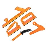 Push Block Stick Set, Mehrere Spezifikationen Holzbearbeitungs-Sicherheitsset Komfortabler Griff für Hob