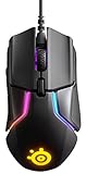 SteelSeries 62446 Rival 600 – Gaming-Maus – 12 CPI TrueMove3+ Dual Optical Sensor – 0,05 Lift-off-Distanz – Gewichtssystem – RGB-Beleuchtung, Schw