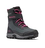 Columbia Hyper-boreal Omni-Heat Waterproof Wanderschuh, Schwarz/Wild Fuchsia, 35 EU