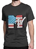 MTV Herren T-Shirt Grau X-Larg