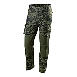 NEO TOOLS Arbeitshose Bundhose Arbeitsbundhose CAMO Arbeit Werkstatt Größe L