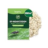 Legona Nematoden zur Bekämpfung von Trauermücken - 100m² Blumenerde / 50 Mio / 600 Pflanzen - Bio Schädlingsfrei Gießmittel für Zimmerp
